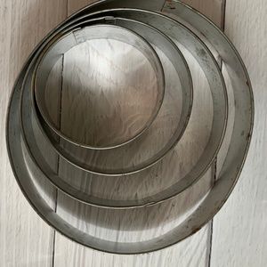 Metal Circle Cookie Cutter Mold -GUC